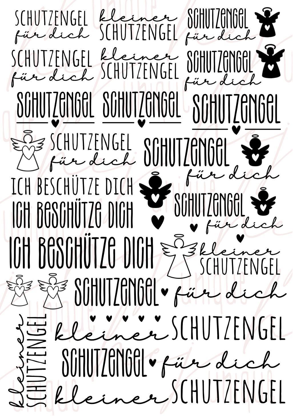 Rub On Aufkleber Schutzengel A5 Warum du unsere Rub-Ons lieben wirst: ✔ Randloser Premium-Look ✔ Besondere Haptik ✔ Präzise Platzierung dank transparenter Trägerfolie ✔ Wasser- und kratzfest // Hitze- und UV-beständig ✔ Starke Haftung auf Glas, Keramik, Holz, Raysin u.v.m. ✔ Langlebig und hochwertig verarbeitet ✔ Auch gewerblich nutzbar – keine zusätzliche Lizenz nötig