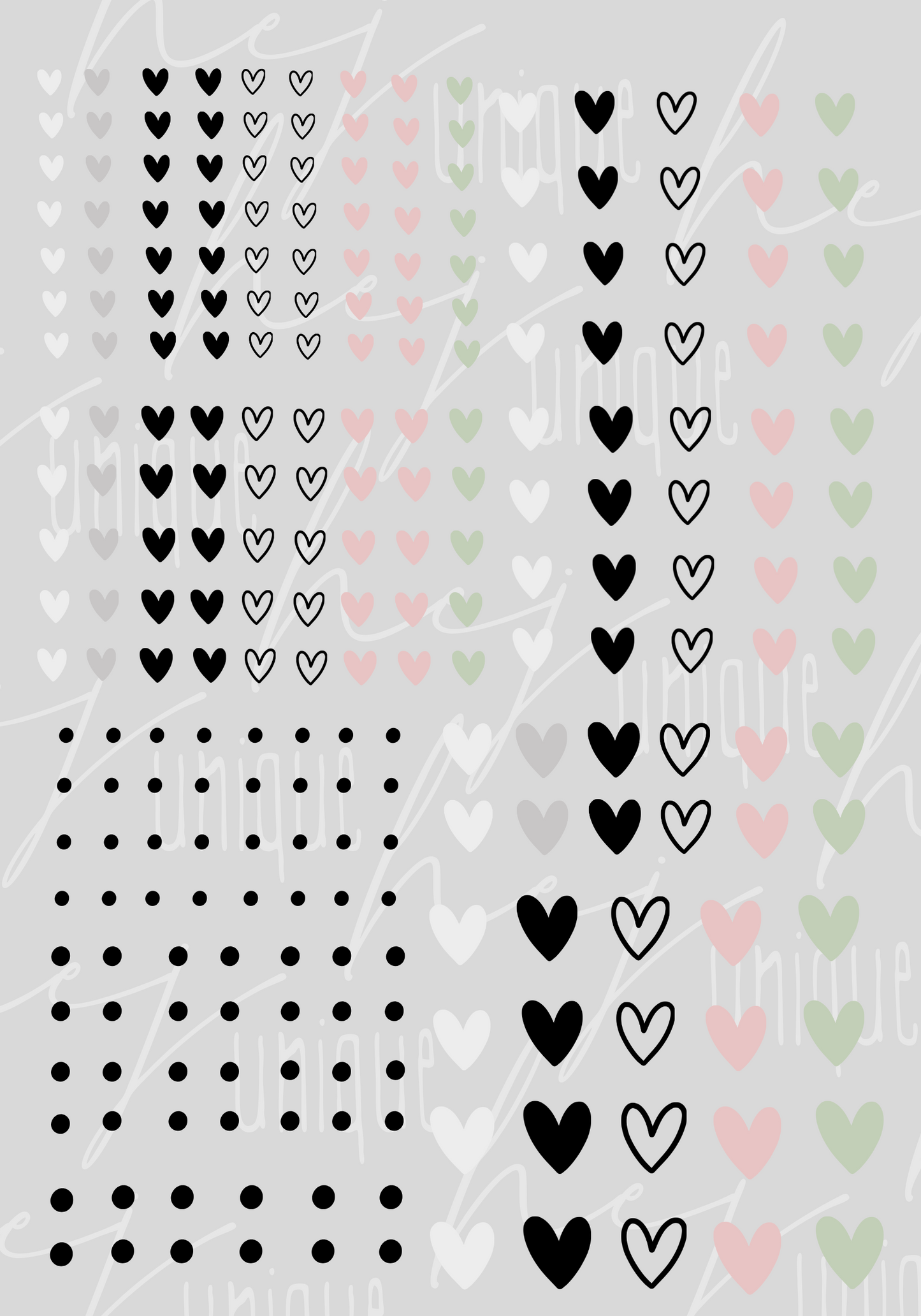 Rub On Aufkleber Herzen 2.0 A5 Warum du unsere Rub-Ons lieben wirst: ✔ Randloser Premium-Look ✔ Besondere Haptik ✔ Präzise Platzierung dank transparenter Trägerfolie ✔ Wasser- und kratzfest // Hitze- und UV-beständig ✔ Starke Haftung auf Glas, Keramik, Holz, Raysin u.v.m. ✔ Langlebig und hochwertig verarbeitet ✔ Auch gewerblich nutzbar – keine zusätzliche Lizenz nötig