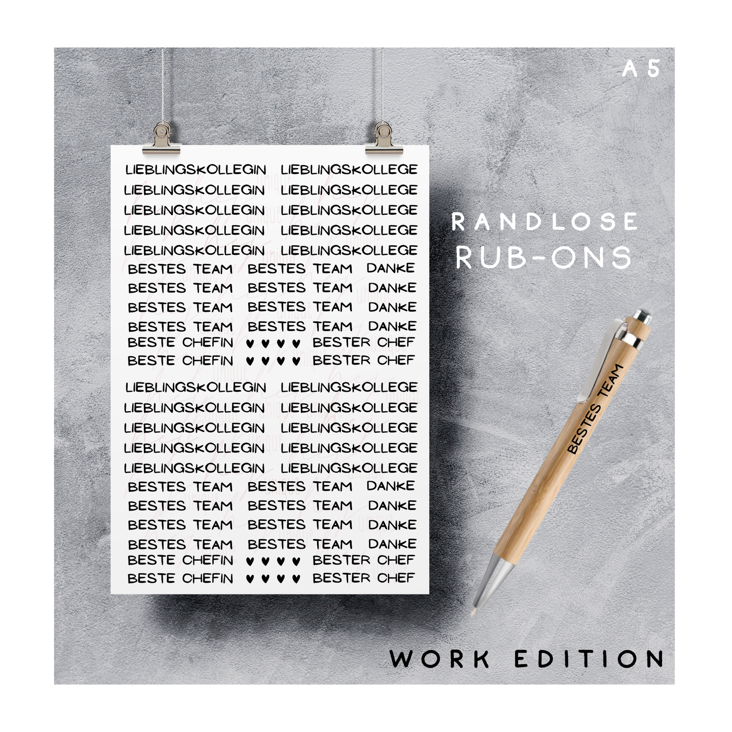 Rub On Aufkleber Kugelschreiber Family Friends& Others Mini zb Warum du unsere Rub-Ons lieben wirst:  ✔ Randloser Premium-Look   ✔ Besondere Haptik   ✔ Präzise Platzierung dank transparenter Trägerfolie  ✔ Wasser- und kratzfest // Hitze- und UV-beständig   ✔ Starke Haftung auf Glas, Keramik, Holz, Raysin u.v.m.  ✔ Langlebig und hochwertig verarbeitet  ✔ Auch gewerblich nutzbar – keine zusätzliche Lizenz nötig