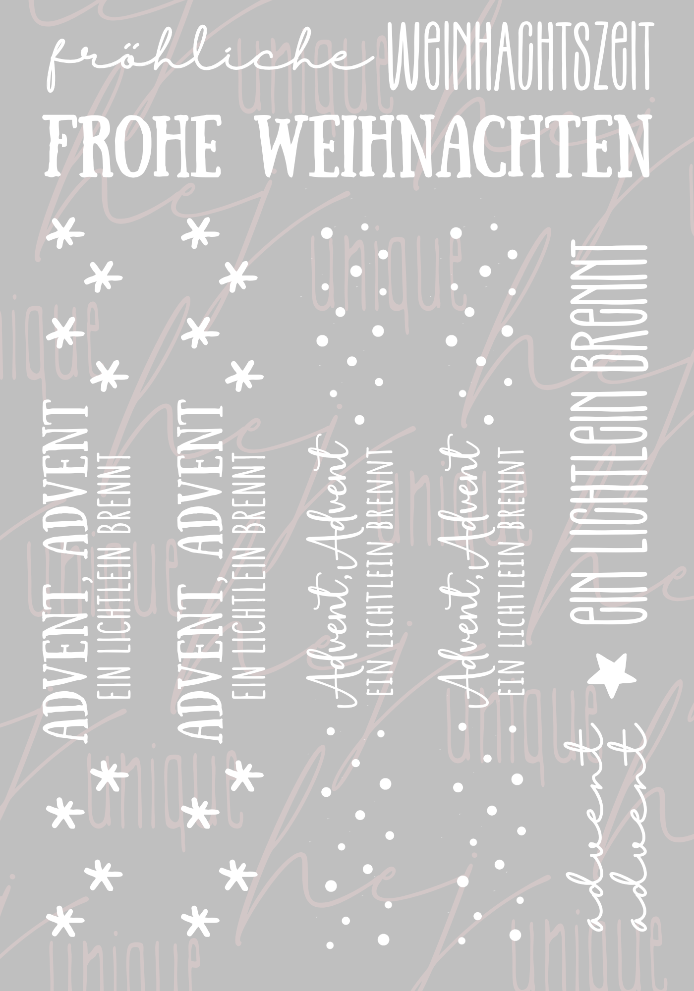 Rub On Aufkleber Schriftzüge Klötzchen XMas A5 Warum du unsere Rub-Ons lieben wirst:  ✔ Randloser Premium-Look   ✔ Besondere Haptik   ✔ Präzise Platzierung dank transparenter Trägerfolie  ✔ Wasser- und kratzfest // Hitze- und UV-beständig   ✔ Starke Haftung auf Glas, Keramik, Holz, Raysin u.v.m.  ✔ Langlebig und hochwertig verarbeitet  ✔ Auch gewerblich nutzbar – keine zusätzliche Lizenz nötig
