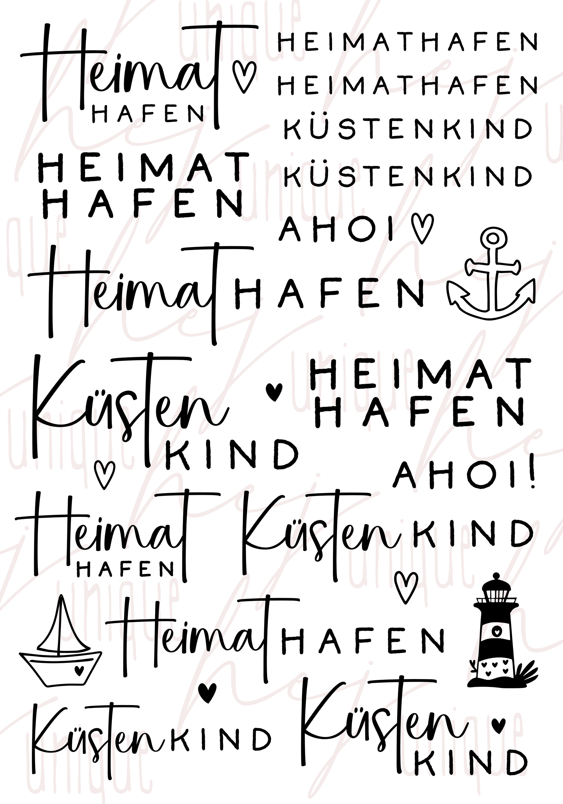 Rub On Aufkleber Heimathafen Küstenkind Maritim Ahoi A5 Warum du unsere Rub-Ons lieben wirst:  ✔ Randloser Premium-Look   ✔ Besondere Haptik   ✔ Präzise Platzierung dank transparenter Trägerfolie  ✔ Wasser- und kratzfest // Hitze- und UV-beständig   ✔ Starke Haftung auf Glas, Keramik, Holz, Raysin u.v.m.  ✔ Langlebig und hochwertig verarbeitet  ✔ Auch gewerblich nutzbar – keine zusätzliche Lizenz nötig