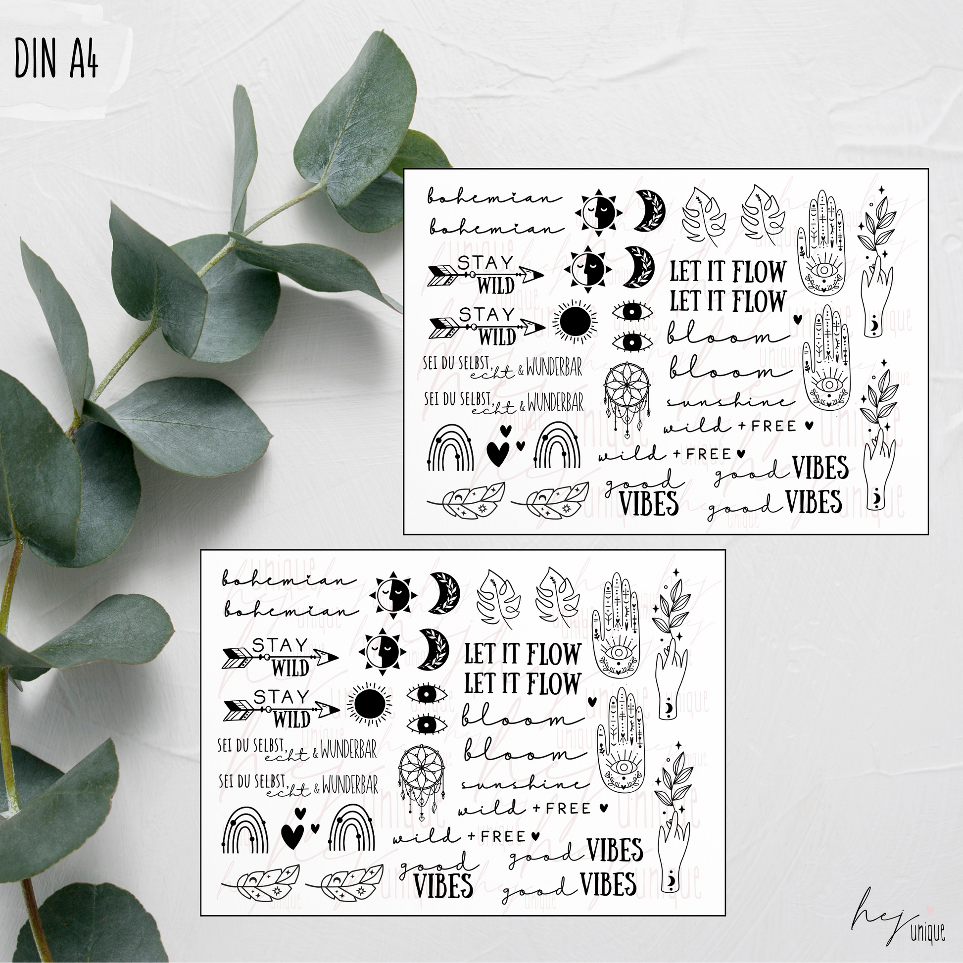 Kerzenfolie Boho für DIY Stumpen Warum du unsere Kerzenfolie lieben wirst:  ✔ Edle Premium-Folie mit hochwertiger Optik  ✔ Speziell für Kerzen entwickelt   ✔ Aktivierung des Klebers ganz einfach mit Wasser   ✔ Wischfest und langlebig bei sorgfältiger Verarbeitung  ✔ Besonders elastisch – passt sich Kerzenoberfläche optimal an  ✔ Gewerblich nutzbar – keine zusätzliche Lizenz nötig