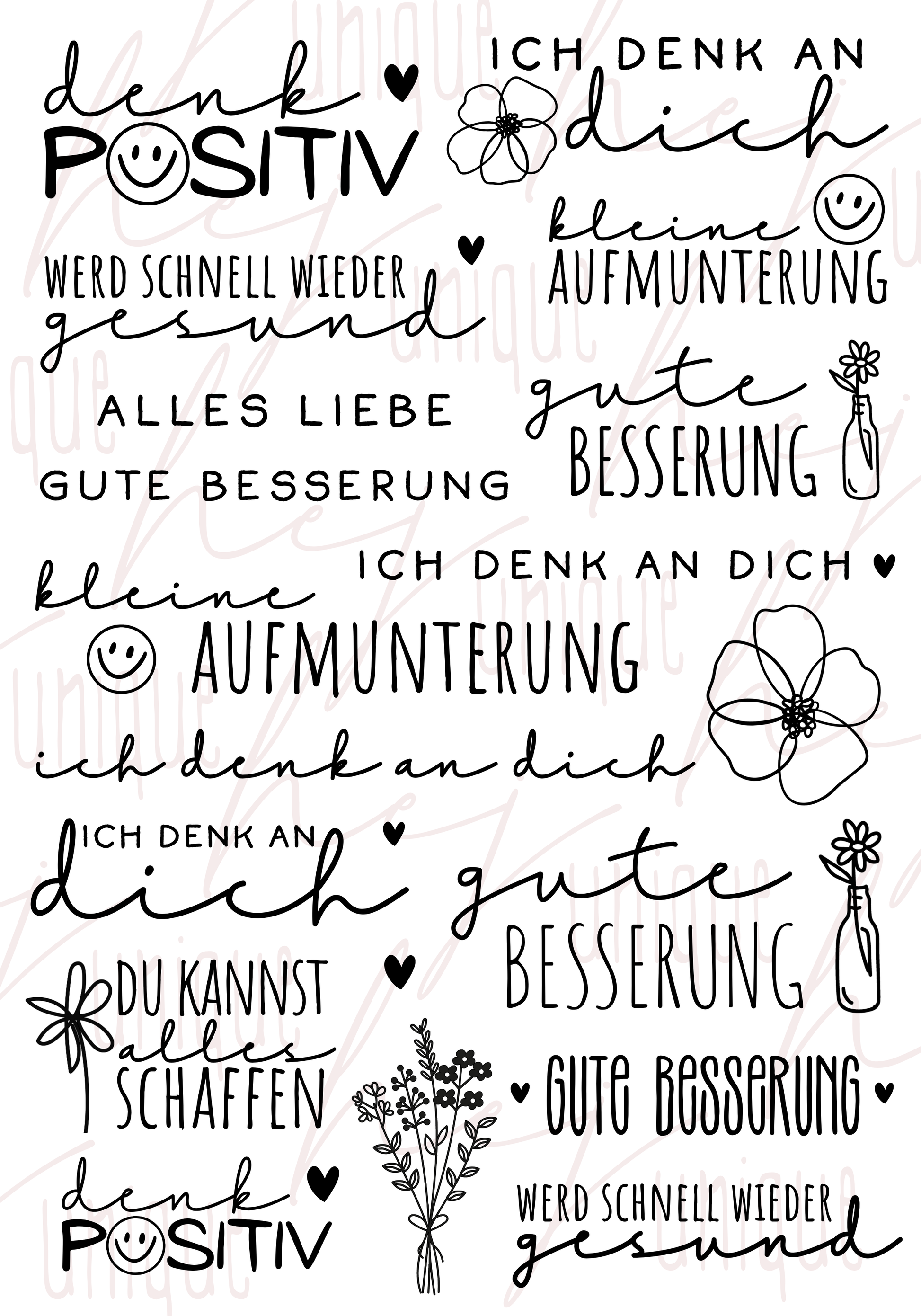 Rub On Aufkleber Gute Besserung A5 Warum du unsere Rub-Ons lieben wirst:  ✔ Randloser Premium-Look   ✔ Besondere Haptik   ✔ Präzise Platzierung dank transparenter Trägerfolie  ✔ Wasser- und kratzfest // Hitze- und UV-beständig   ✔ Starke Haftung auf Glas, Keramik, Holz, Raysin u.v.m.  ✔ Langlebig und hochwertig verarbeitet  ✔ Auch gewerblich nutzbar – keine zusätzliche Lizenz nötig