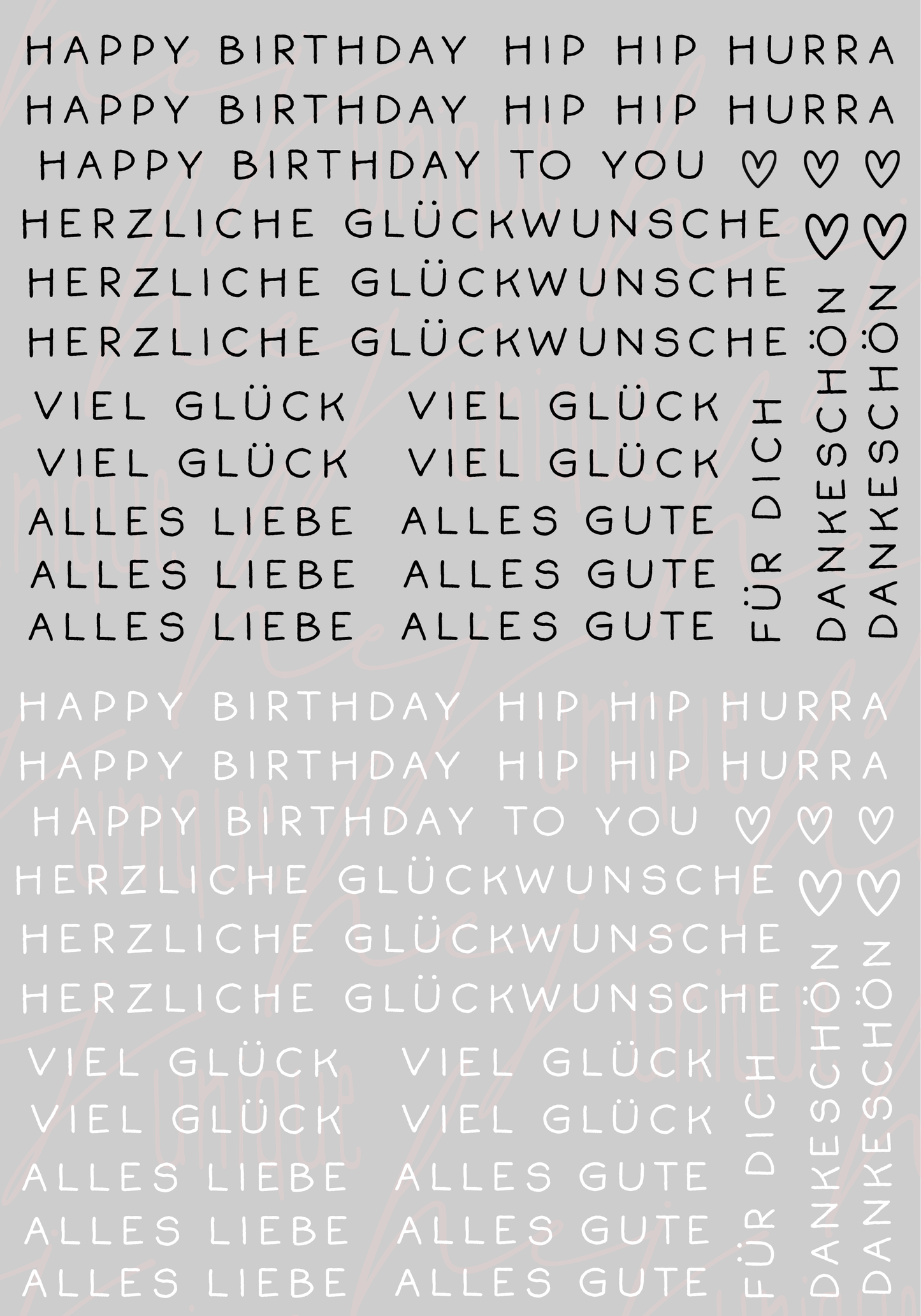 Rub On Aufkleber Schriftzüge Geburtstag Warum du unsere Rub-Ons lieben wirst:  ✔ Randloser Premium-Look   ✔ Besondere Haptik   ✔ Präzise Platzierung dank transparenter Trägerfolie  ✔ Wasser- und kratzfest // Hitze- und UV-beständig   ✔ Starke Haftung auf Glas, Keramik, Holz, Raysin u.v.m.  ✔ Langlebig und hochwertig verarbeitet  ✔ Auch gewerblich nutzbar – keine zusätzliche Lizenz nötig