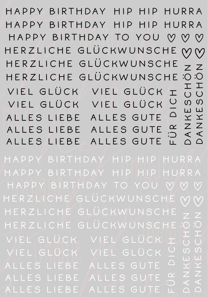 Rub On Aufkleber Schriftzüge Geburtstag Warum du unsere Rub-Ons lieben wirst:  ✔ Randloser Premium-Look   ✔ Besondere Haptik   ✔ Präzise Platzierung dank transparenter Trägerfolie  ✔ Wasser- und kratzfest // Hitze- und UV-beständig   ✔ Starke Haftung auf Glas, Keramik, Holz, Raysin u.v.m.  ✔ Langlebig und hochwertig verarbeitet  ✔ Auch gewerblich nutzbar – keine zusätzliche Lizenz nötig