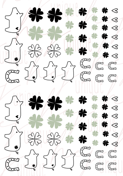 Rub On Aufkleber Glückssymbole A5 oder A6 Warum du unsere Rub-Ons lieben wirst:  ✔ Randloser Premium-Look   ✔ Besondere Haptik   ✔ Präzise Platzierung dank transparenter Trägerfolie  ✔ Wasser- und kratzfest // Hitze- und UV-beständig   ✔ Starke Haftung auf Glas, Keramik, Holz, Raysin u.v.m.  ✔ Langlebig und hochwertig verarbeitet  ✔ Auch gewerblich nutzbar – keine zusätzliche Lizenz nötig