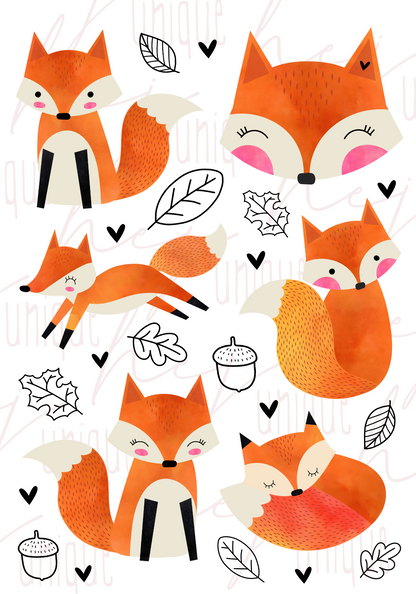 Rub On Aufkleber Foxy A5 Warum du unsere Rub-Ons lieben wirst:  ✔ Randloser Premium-Look   ✔ Besondere Haptik   ✔ Präzise Platzierung dank transparenter Trägerfolie  ✔ Wasser- und kratzfest // Hitze- und UV-beständig   ✔ Starke Haftung auf Glas, Keramik, Holz, Raysin u.v.m.  ✔ Langlebig und hochwertig verarbeitet  ✔ Auch gewerblich nutzbar – keine zusätzliche Lizenz nötig