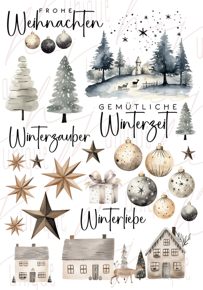 Rub On Aufkleber Winterzauber A5 Warum du unsere Rub-Ons lieben wirst:  ✔ Randloser Premium-Look   ✔ Besondere Haptik   ✔ Präzise Platzierung dank transparenter Trägerfolie  ✔ Wasser- und kratzfest // Hitze- und UV-beständig   ✔ Starke Haftung auf Glas, Keramik, Holz, Raysin u.v.m.  ✔ Langlebig und hochwertig verarbeitet  ✔ Auch gewerblich nutzbar – keine zusätzliche Lizenz nötig