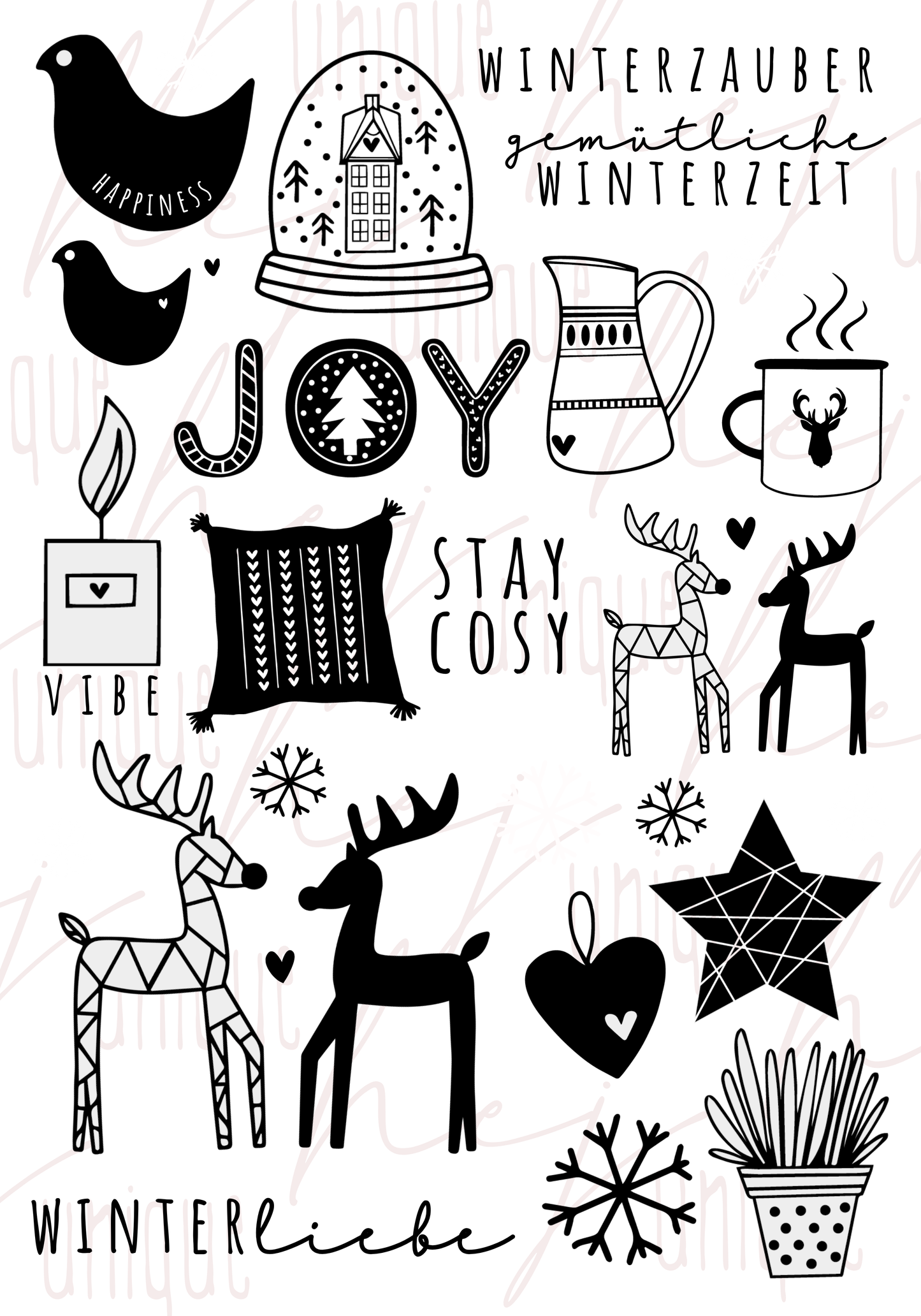 Rub On Aufkleber Skandi Christmas A5 Warum du unsere Rub-Ons lieben wirst:  ✔ Randloser Premium-Look   ✔ Besondere Haptik   ✔ Präzise Platzierung dank transparenter Trägerfolie  ✔ Wasser- und kratzfest // Hitze- und UV-beständig   ✔ Starke Haftung auf Glas, Keramik, Holz, Raysin u.v.m.  ✔ Langlebig und hochwertig verarbeitet  ✔ Auch gewerblich nutzbar – keine zusätzliche Lizenz nötig