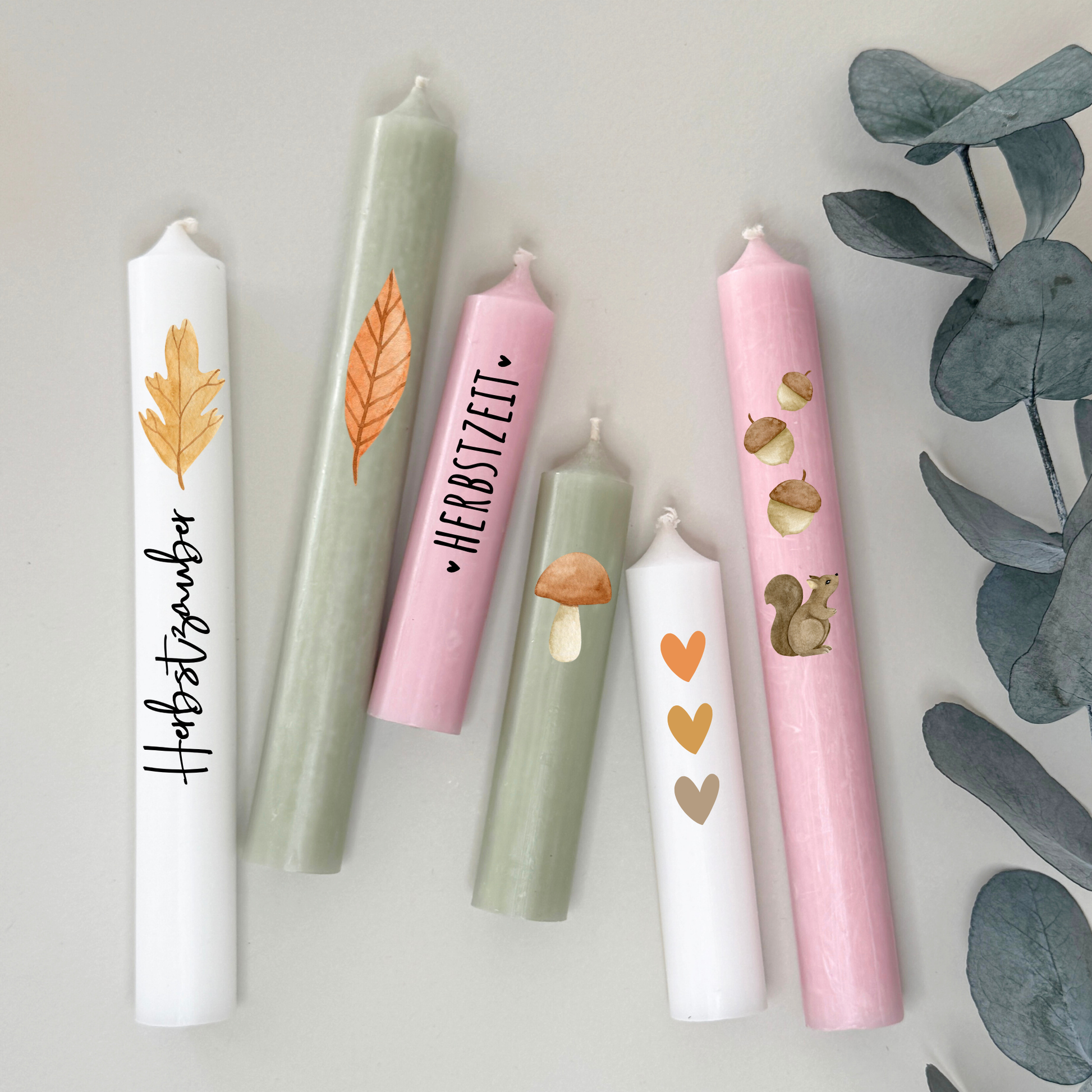 Kerzenfolie Herbst Woodland Stabkerzen Warum du unsere Kerzenfolie lieben wirst:  ✔ Edle Premium-Folie mit hochwertiger Optik  ✔ Speziell für Kerzen entwickelt   ✔ Aktivierung des Klebers ganz einfach mit Wasser   ✔ Wischfest und langlebig bei sorgfältiger Verarbeitung  ✔ Besonders elastisch – passt sich Kerzenoberfläche optimal an  ✔ Gewerblich nutzbar – keine zusätzliche Lizenz nötig