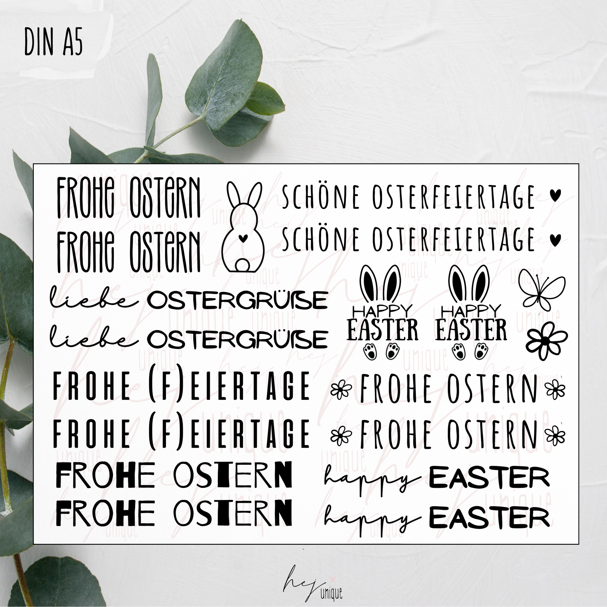 Kerzenfolie Ostern Stabkerzen Warum du unsere Kerzenfolie lieben wirst:  ✔ Edle Premium-Folie mit hochwertiger Optik  ✔ Speziell für Kerzen entwickelt   ✔ Aktivierung des Klebers ganz einfach mit Wasser   ✔ Wischfest und langlebig bei sorgfältiger Verarbeitung  ✔ Besonders elastisch – passt sich Kerzenoberfläche optimal an  ✔ Gewerblich nutzbar – keine zusätzliche Lizenz nötig
