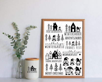 Rub On Aufkleber Wichtel-Liebe A5 Warum du unsere Rub-Ons lieben wirst:  ✔ Randloser Premium-Look   ✔ Besondere Haptik   ✔ Präzise Platzierung dank transparenter Trägerfolie  ✔ Wasser- und kratzfest // Hitze- und UV-beständig   ✔ Starke Haftung auf Glas, Keramik, Holz, Raysin u.v.m.  ✔ Langlebig und hochwertig verarbeitet  ✔ Auch gewerblich nutzbar – keine zusätzliche Lizenz nötig