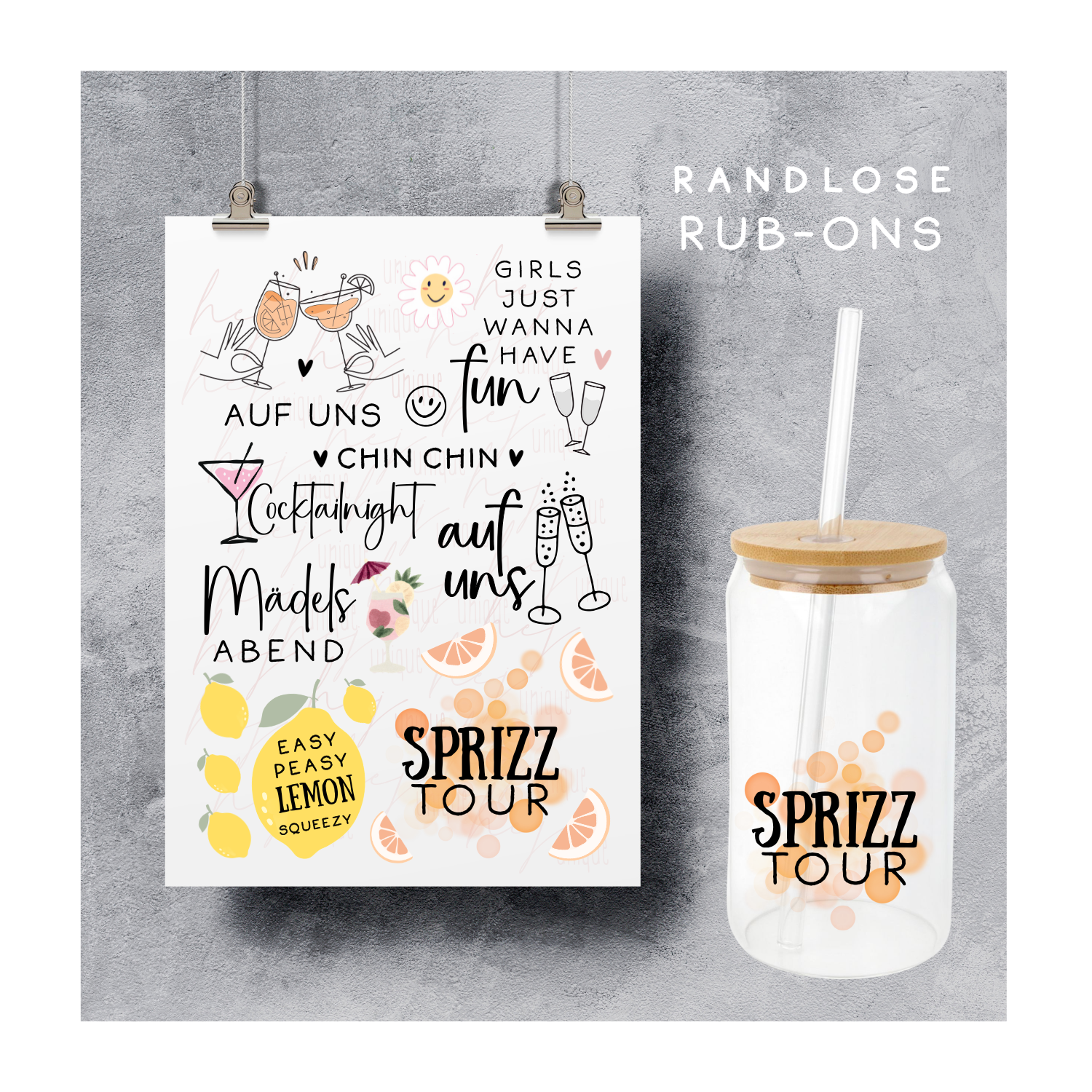 Rub On Aufkleber Prost A5 Premium-Look   Warum du unsere Rub-Ons lieben wirst:  ✔ Randloser Premium-Look   ✔ Besondere Haptik   ✔ Präzise Platzierung dank transparenter Trägerfolie  ✔ Wasser- und kratzfest // Hitze- und UV-beständig   ✔ Starke Haftung auf Glas, Keramik, Holz, Raysin u.v.m.  ✔ Langlebig und hochwertig verarbeitet  ✔ Auch gewerblich nutzbar – keine zusätzliche Lizenz nötig