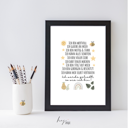 Rub On Aufkleber Affirmation grün A6 Warum du unsere Rub-Ons lieben wirst:  ✔ Randloser Premium-Look   ✔ Besondere Haptik   ✔ Präzise Platzierung dank transparenter Trägerfolie  ✔ Wasser- und kratzfest // Hitze- und UV-beständig   ✔ Starke Haftung auf Glas, Keramik, Holz, Raysin u.v.m.  ✔ Langlebig und hochwertig verarbeitet  ✔ Auch gewerblich nutzbar – keine zusätzliche Lizenz nötig