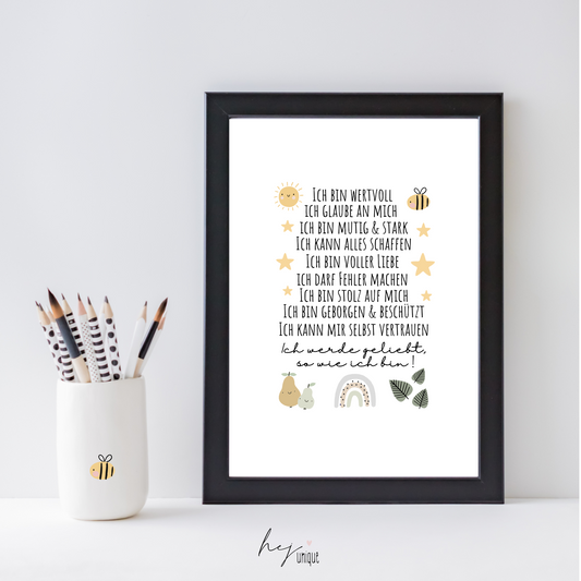 Rub On Aufkleber Affirmation grün A6 Warum du unsere Rub-Ons lieben wirst:  ✔ Randloser Premium-Look   ✔ Besondere Haptik   ✔ Präzise Platzierung dank transparenter Trägerfolie  ✔ Wasser- und kratzfest // Hitze- und UV-beständig   ✔ Starke Haftung auf Glas, Keramik, Holz, Raysin u.v.m.  ✔ Langlebig und hochwertig verarbeitet  ✔ Auch gewerblich nutzbar – keine zusätzliche Lizenz nötig