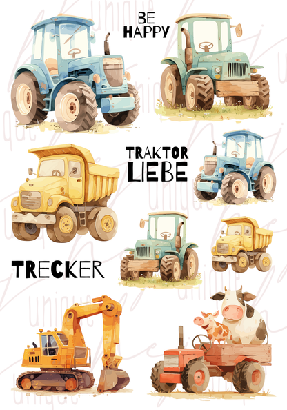 Rub On Aufkleber Bagger A5 Warum du unsere Rub-Ons lieben wirst:  ✔ Randloser Premium-Look   ✔ Besondere Haptik   ✔ Präzise Platzierung dank transparenter Trägerfolie  ✔ Wasser- und kratzfest // Hitze- und UV-beständig   ✔ Starke Haftung auf Glas, Keramik, Holz, Raysin u.v.m.  ✔ Langlebig und hochwertig verarbeitet  ✔ Auch gewerblich nutzbar – keine zusätzliche Lizenz nötig