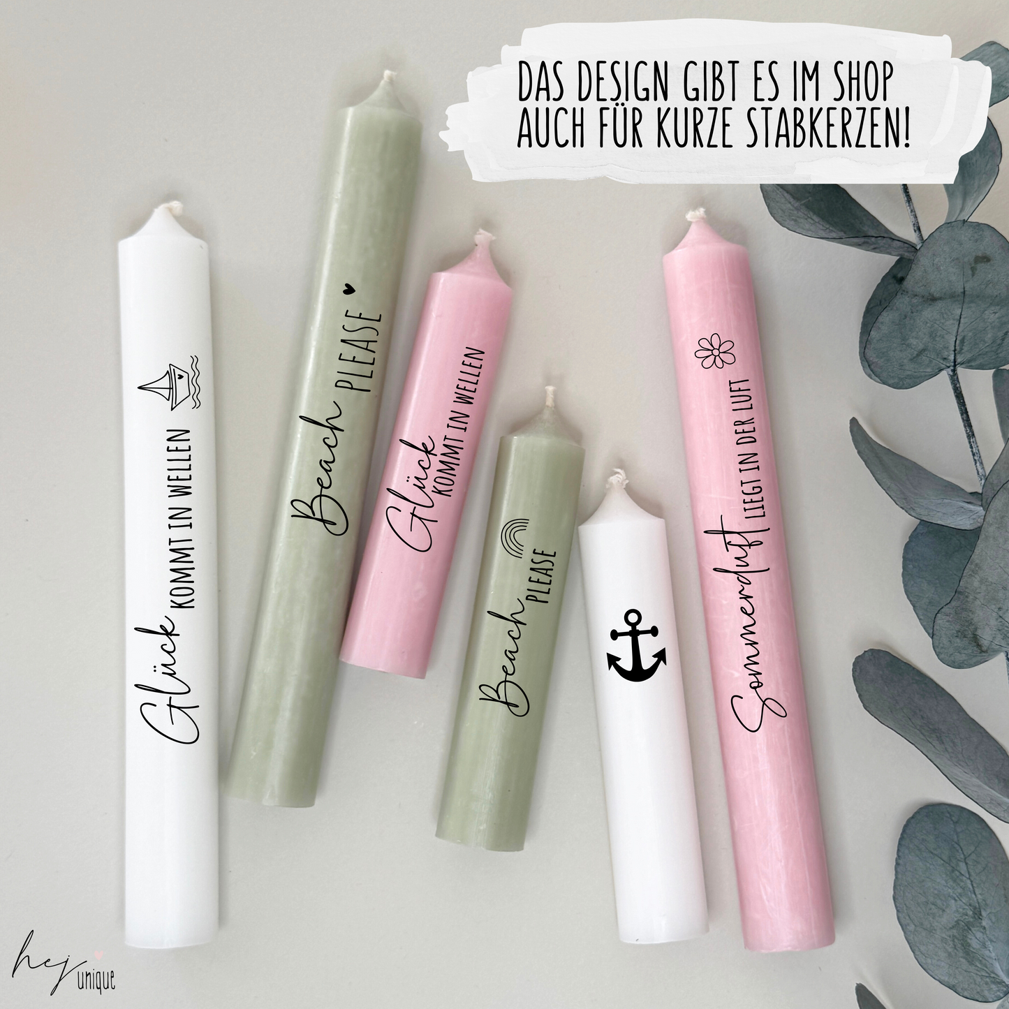 Kerzenfolie Maritim DIY Stumpen und Stabkerzen Warum du unsere Kerzenfolie lieben wirst:  ✔ Edle Premium-Folie mit hochwertiger Optik  ✔ Speziell für Kerzen entwickelt   ✔ Aktivierung des Klebers ganz einfach mit Wasser   ✔ Wischfest und langlebig bei sorgfältiger Verarbeitung  ✔ Besonders elastisch – passt sich Kerzenoberfläche optimal an  ✔ Gewerblich nutzbar – keine zusätzliche Lizenz nötig