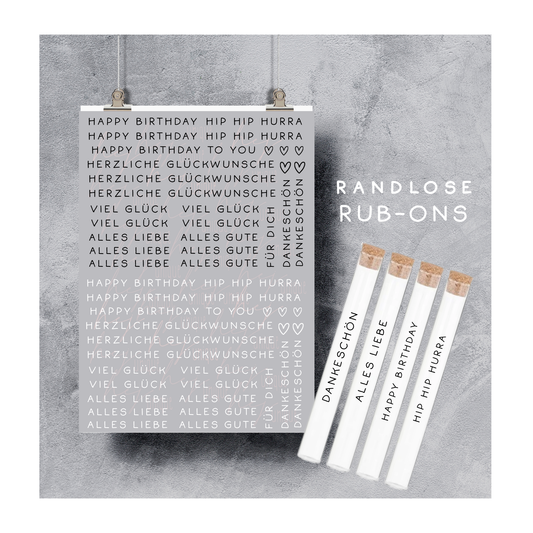 Rub On Aufkleber Schriftzüge Geburtstag Warum du unsere Rub-Ons lieben wirst:  ✔ Randloser Premium-Look   ✔ Besondere Haptik   ✔ Präzise Platzierung dank transparenter Trägerfolie  ✔ Wasser- und kratzfest // Hitze- und UV-beständig   ✔ Starke Haftung auf Glas, Keramik, Holz, Raysin u.v.m.  ✔ Langlebig und hochwertig verarbeitet  ✔ Auch gewerblich nutzbar – keine zusätzliche Lizenz nötig