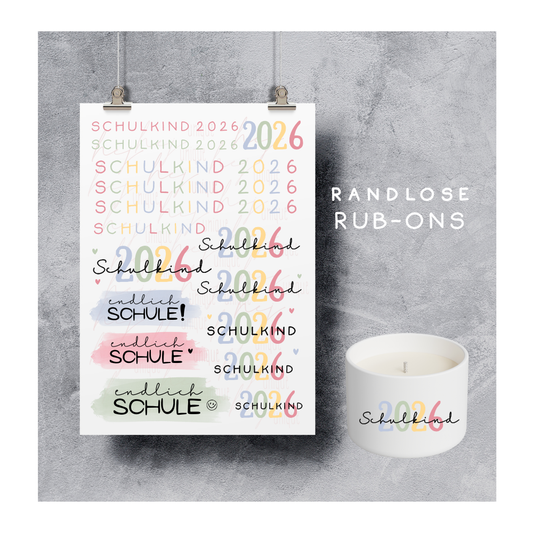 Rub On Aufkleber Schulkind A5 Warum du unsere Rub-Ons lieben wirst:  ✔ Randloser Premium-Look   ✔ Besondere Haptik   ✔ Präzise Platzierung dank transparenter Trägerfolie  ✔ Wasser- und kratzfest // Hitze- und UV-beständig   ✔ Starke Haftung auf Glas, Keramik, Holz, Raysin u.v.m.  ✔ Langlebig und hochwertig verarbeitet  ✔ Auch gewerblich nutzbar – keine zusätzliche Lizenz nötig