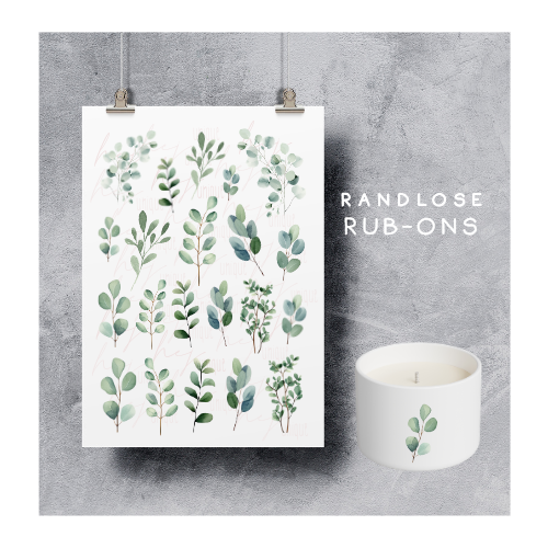 Rub On Aufkleber Eukalyptus A5 Warum du unsere Rub-Ons lieben wirst:  ✔ Randloser Premium-Look   ✔ Besondere Haptik   ✔ Präzise Platzierung dank transparenter Trägerfolie  ✔ Wasser- und kratzfest // Hitze- und UV-beständig   ✔ Starke Haftung auf Glas, Keramik, Holz, Raysin u.v.m.  ✔ Langlebig und hochwertig verarbeitet  ✔ Auch gewerblich nutzbar – keine zusätzliche Lizenz nötig