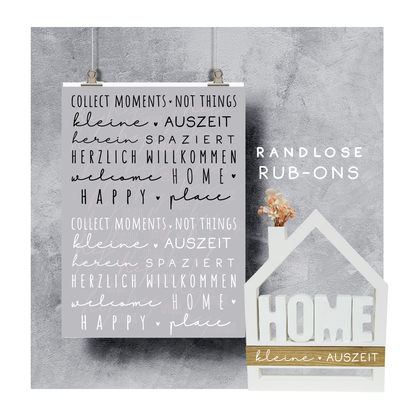 Rub On Aufkleber Schriftzüge Willkommen A6  A5 Warum du unsere Rub-Ons lieben wirst:  ✔ Randloser Premium-Look   ✔ Besondere Haptik   ✔ Präzise Platzierung dank transparenter Trägerfolie  ✔ Wasser- und kratzfest // Hitze- und UV-beständig   ✔ Starke Haftung auf Glas, Keramik, Holz, Raysin u.v.m.  ✔ Langlebig und hochwertig verarbeitet  ✔ Auch gewerblich nutzbar – keine zusätzliche Lizenz nötig