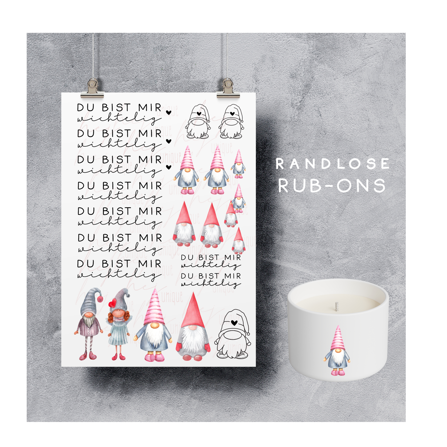 Rub On Aufkleber Du bist mir wichtelig A5 Warum du unsere Rub-Ons lieben wirst:  ✔ Randloser Premium-Look   ✔ Besondere Haptik   ✔ Präzise Platzierung dank transparenter Trägerfolie  ✔ Wasser- und kratzfest // Hitze- und UV-beständig   ✔ Starke Haftung auf Glas, Keramik, Holz, Raysin u.v.m.  ✔ Langlebig und hochwertig verarbeitet  ✔ Auch gewerblich nutzbar – keine zusätzliche Lizenz nötig