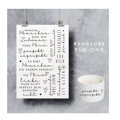 Rub On Aufkleber Freundschaft A5 Warum du unsere Rub-Ons lieben wirst:  ✔ Randloser Premium-Look   ✔ Besondere Haptik   ✔ Präzise Platzierung dank transparenter Trägerfolie  ✔ Wasser- und kratzfest // Hitze- und UV-beständig   ✔ Starke Haftung auf Glas, Keramik, Holz, Raysin u.v.m.  ✔ Langlebig und hochwertig verarbeitet  ✔ Auch gewerblich nutzbar – keine zusätzliche Lizenz nötig