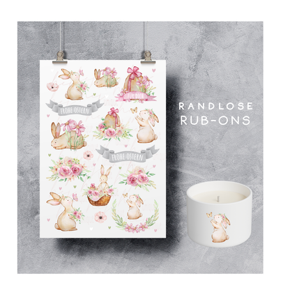 Rub On Aufkleber Flower-Hasi A5 Warum du unsere Rub-Ons lieben wirst:  ✔ Randloser Premium-Look   ✔ Besondere Haptik   ✔ Präzise Platzierung dank transparenter Trägerfolie  ✔ Wasser- und kratzfest // Hitze- und UV-beständig   ✔ Starke Haftung auf Glas, Keramik, Holz, Raysin u.v.m.  ✔ Langlebig und hochwertig verarbeitet  ✔ Auch gewerblich nutzbar – keine zusätzliche Lizenz nötig