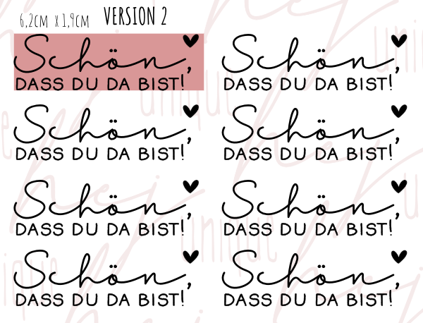Rub On Aufkleber  bist versch Versionen Gastgeschenk Geb Hochzeit Kommunion Taufe Warum du unsere Rub-Ons lieben wirst:  ✔ Randloser Premium-Look   ✔ Besondere Haptik 