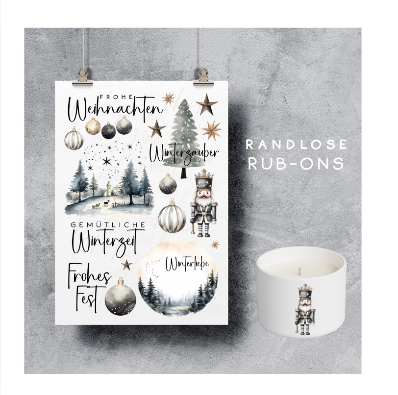 Rub On Aufkleber Winterzauber 2 A5 Warum du unsere Rub-Ons lieben wirst:  ✔ Randloser Premium-Look   ✔ Besondere Haptik   ✔ Präzise Platzierung dank transparenter Trägerfolie  ✔ Wasser- und kratzfest // Hitze- und UV-beständig   ✔ Starke Haftung auf Glas, Keramik, Holz, Raysin u.v.m.  ✔ Langlebig und hochwertig verarbeitet  ✔ Auch gewerblich nutzbar – keine zusätzliche Lizenz nötig