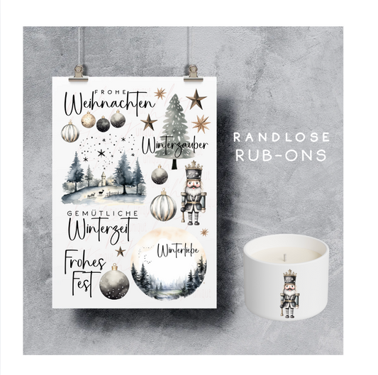 Rub On Aufkleber Winterzauber 2 A5 Warum du unsere Rub-Ons lieben wirst:  ✔ Randloser Premium-Look   ✔ Besondere Haptik   ✔ Präzise Platzierung dank transparenter Trägerfolie  ✔ Wasser- und kratzfest // Hitze- und UV-beständig   ✔ Starke Haftung auf Glas, Keramik, Holz, Raysin u.v.m.  ✔ Langlebig und hochwertig verarbeitet  ✔ Auch gewerblich nutzbar – keine zusätzliche Lizenz nötig