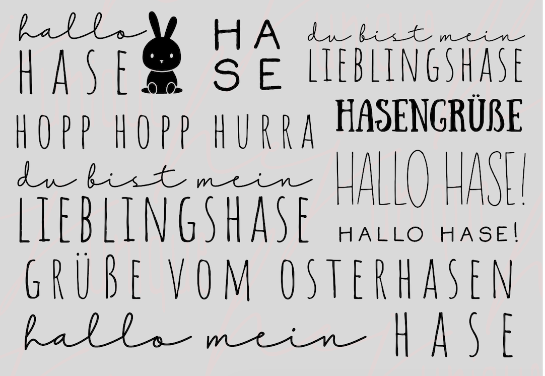 Rub On Aufkleber Hallo Hase A5 oder A6 Warum du unsere Rub-Ons lieben wirst:  ✔ Randloser Premium-Look   ✔ Besondere Haptik   ✔ Präzise Platzierung dank transparenter Trägerfolie  ✔ Wasser- und kratzfest // Hitze- und UV-beständig   ✔ Starke Haftung auf Glas, Keramik, Holz, Raysin u.v.m.  ✔ Langlebig und hochwertig verarbeitet  ✔ Auch gewerblich nutzbar – keine zusätzliche Lizenz nötig