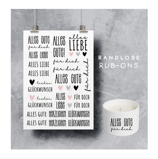 Rub On Aufkleber Alles Gute Geburtstag Happy Birthday A5 Warum du unsere Rub-Ons lieben wirst:  ✔ Randloser Premium-Look   ✔ Besondere Haptik   ✔ Präzise Platzierung dank transparenter Trägerfolie  ✔ Wasser- und kratzfest // Hitze- und UV-beständig   ✔ Starke Haftung auf Glas, Keramik, Holz, Raysin u.v.m.  ✔ Langlebig und hochwertig verarbeitet  ✔ Auch gewerblich nutzbar – keine zusätzliche Lizenz nötig