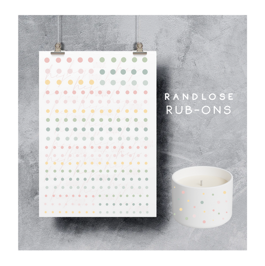 Rub On Aufkleber Punkte Konfetti A5 Warum du unsere Rub-Ons lieben wirst:  ✔ Randloser Premium-Look   ✔ Besondere Haptik   ✔ Präzise Platzierung dank transparenter Trägerfolie  ✔ Wasser- und kratzfest // Hitze- und UV-beständig   ✔ Starke Haftung auf Glas, Keramik, Holz, Raysin u.v.m.  ✔ Langlebig und hochwertig verarbeitet  ✔ Auch gewerblich nutzbar – keine zusätzliche Lizenz nötig