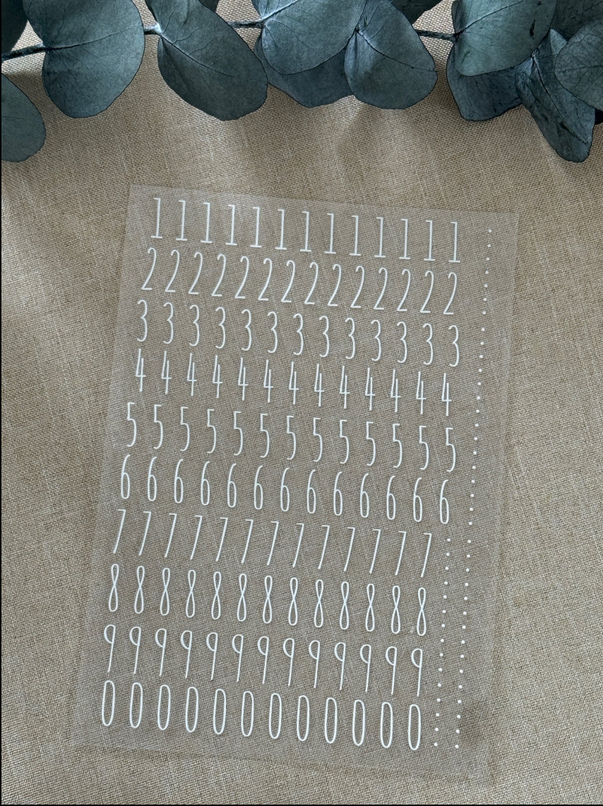 Rub On Aufkleber Zahlen A5 DIY Warum du unsere Rub-Ons lieben wirst:  ✔ Randloser Premium-Look   ✔ Besondere Haptik   ✔ Präzise Platzierung dank transparenter Trägerfolie  ✔ Wasser- und kratzfest // Hitze- und UV-beständig   ✔ Starke Haftung auf Glas, Keramik, Holz, Raysin u.v.m.  ✔ Langlebig und hochwertig verarbeitet  ✔ Auch gewerblich nutzbar – keine zusätzliche Lizenz nötig