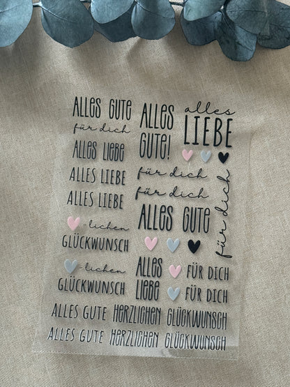 Rub On Aufkleber Alles Gute Geburtstag Happy Birthday A5 Warum du unsere Rub-Ons lieben wirst:  ✔ Randloser Premium-Look   ✔ Besondere Haptik   ✔ Präzise Platzierung dank transparenter Trägerfolie  ✔ Wasser- und kratzfest // Hitze- und UV-beständig   ✔ Starke Haftung auf Glas, Keramik, Holz, Raysin u.v.m.  ✔ Langlebig und hochwertig verarbeitet  ✔ Auch gewerblich nutzbar – keine zusätzliche Lizenz nötig