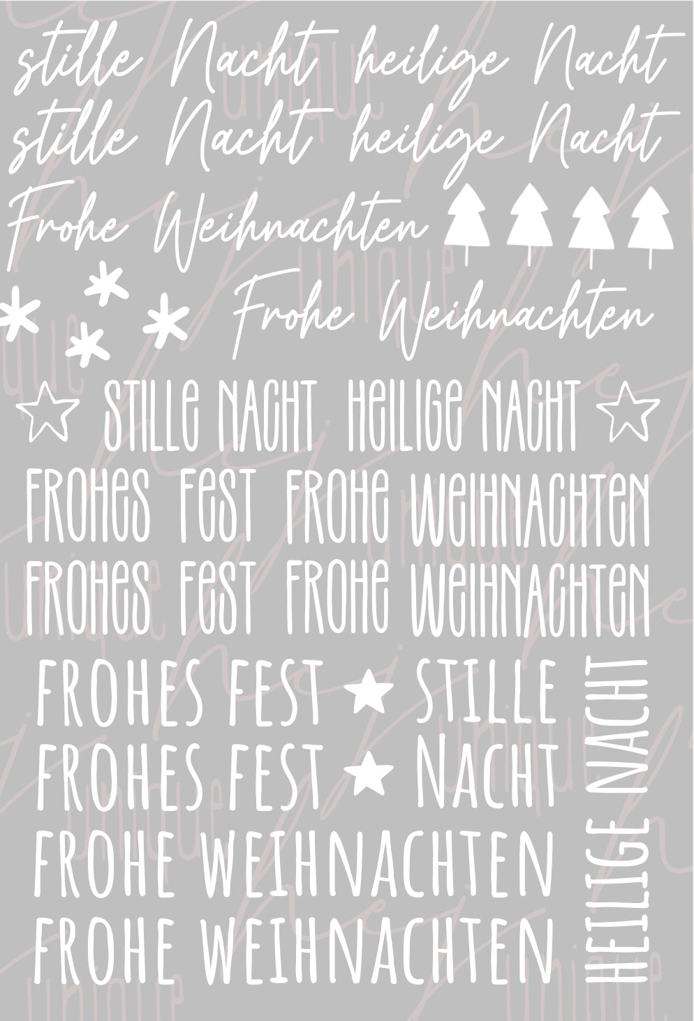 Rub On Aufkleber Schriftzüge weiss A5 Warum du unsere Rub-Ons lieben wirst:  ✔ Randloser Premium-Look   ✔ Besondere Haptik   ✔ Präzise Platzierung dank transparenter Trägerfolie  ✔ Wasser- und kratzfest // Hitze- und UV-beständig   ✔ Starke Haftung auf Glas, Keramik, Holz, Raysin u.v.m.  ✔ Langlebig und hochwertig verarbeitet  ✔ Auch gewerblich nutzbar – keine zusätzliche Lizenz nötig