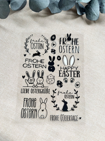 Rub On Aufkleber Ostern A5 DIY Warum du unsere Rub-Ons lieben wirst:  ✔ Randloser Premium-Look   ✔ Besondere Haptik   ✔ Präzise Platzierung dank transparenter Trägerfolie  ✔ Wasser- und kratzfest // Hitze- und UV-beständig   ✔ Starke Haftung auf Glas, Keramik, Holz, Raysin u.v.m.  ✔ Langlebig und hochwertig verarbeitet  ✔ Auch gewerblich nutzbar – keine zusätzliche Lizenz nötig