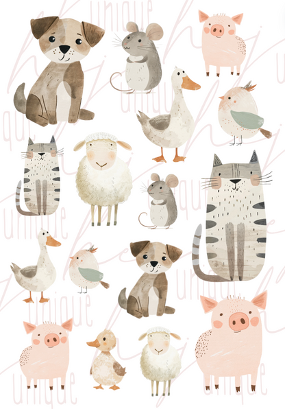 Rub On Aufkleber Bauernhof A5 Warum du unsere Rub-Ons lieben wirst:  ✔ Randloser Premium-Look   ✔ Besondere Haptik   ✔ Präzise Platzierung dank transparenter Trägerfolie  ✔ Wasser- und kratzfest // Hitze- und UV-beständig   ✔ Starke Haftung auf Glas, Keramik, Holz, Raysin u.v.m.  ✔ Langlebig und hochwertig verarbeitet  ✔ Auch gewerblich nutzbar – keine zusätzliche Lizenz nötig