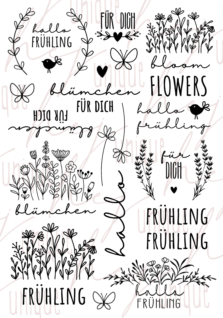 Rub On Aufkleber Frühling A5 Warum du unsere Rub-Ons lieben wirst:  ✔ Randloser Premium-Look   ✔ Besondere Haptik   ✔ Präzise Platzierung dank transparenter Trägerfolie  ✔ Wasser- und kratzfest // Hitze- und UV-beständig   ✔ Starke Haftung auf Glas, Keramik, Holz, Raysin u.v.m.  ✔ Langlebig und hochwertig verarbeitet  ✔ Auch gewerblich nutzbar – keine zusätzliche Lizenz nötig