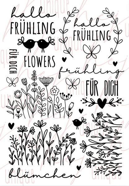 Rub On Aufkleber Frühling XL A5 Warum du unsere Rub-Ons lieben wirst:  ✔ Randloser Premium-Look   ✔ Besondere Haptik   ✔ Präzise Platzierung dank transparenter Trägerfolie  ✔ Wasser- und kratzfest // Hitze- und UV-beständig   ✔ Starke Haftung auf Glas, Keramik, Holz, Raysin u.v.m.  ✔ Langlebig und hochwertig verarbeitet  ✔ Auch gewerblich nutzbar – keine zusätzliche Lizenz nötig