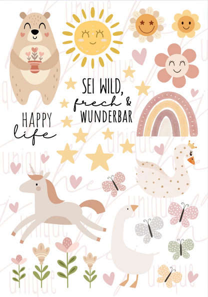 Rub On Aufkleber Mädchen A5 DIY-Handwerk Warum du unsere Rub-Ons lieben wirst:  ✔ Randloser Premium-Look   ✔ Besondere Haptik   ✔ Präzise Platzierung dank transparenter Trägerfolie  ✔ Wasser- und kratzfest // Hitze- und UV-beständig   ✔ Starke Haftung auf Glas, Keramik, Holz, Raysin u.v.m.  ✔ Langlebig und hochwertig verarbeitet  ✔ Auch gewerblich nutzbar – keine zusätzliche Lizenz nötig