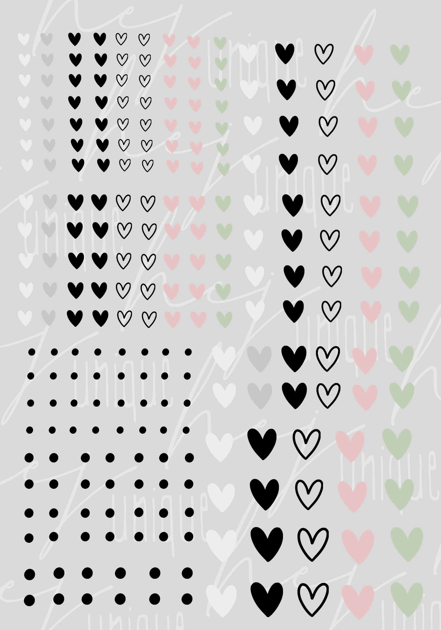 Rub On Aufkleber Herzen 2.0 A5 Warum du unsere Rub-Ons lieben wirst:  ✔ Randloser Premium-Look   ✔ Besondere Haptik   ✔ Präzise Platzierung dank transparenter Trägerfolie  ✔ Wasser- und kratzfest // Hitze- und UV-beständig   ✔ Starke Haftung auf Glas, Keramik, Holz, Raysin u.v.m.  ✔ Langlebig und hochwertig verarbeitet  ✔ Auch gewerblich nutzbar – keine zusätzliche Lizenz nötig