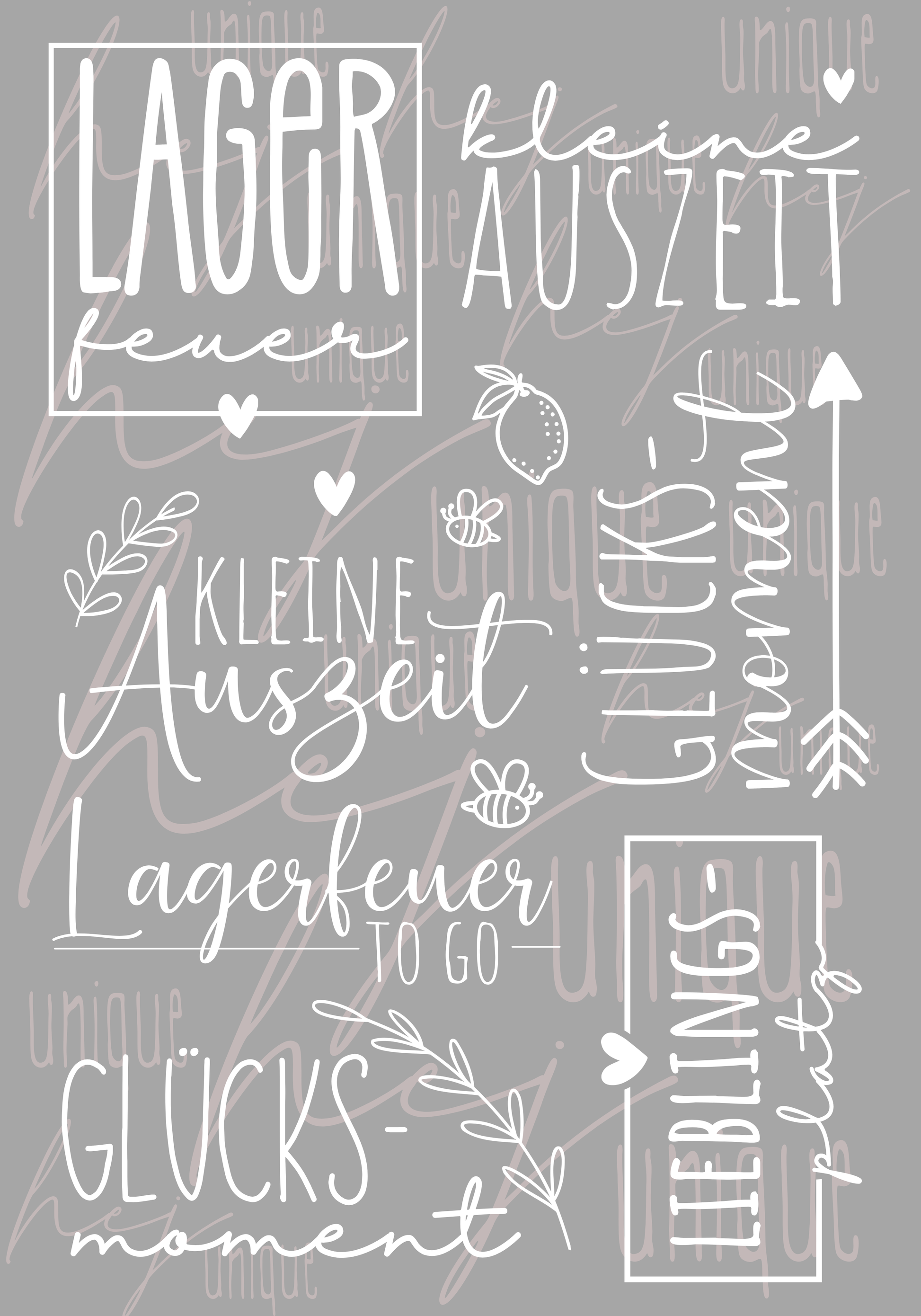 Rub On Aufkleber Lagerfeuer Glücksmoment Sprüche Kerzen Fackeln A5 Warum du unsere Rub-Ons lieben wirst:  ✔ Randloser Premium-Look   ✔ Besondere Haptik   ✔ Präzise Platzierung dank transparenter Trägerfolie  ✔ Wasser- und kratzfest // Hitze- und UV-beständig   ✔ Starke Haftung auf Glas, Keramik, Holz, Raysin u.v.m.  ✔ Langlebig und hochwertig verarbeitet  ✔ Auch gewerblich nutzbar – keine zusätzliche Lizenz nötig